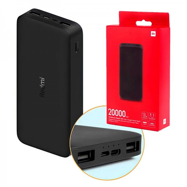 Power Bank Xiaomi Redmi 20000Mah 18W/ Ca...