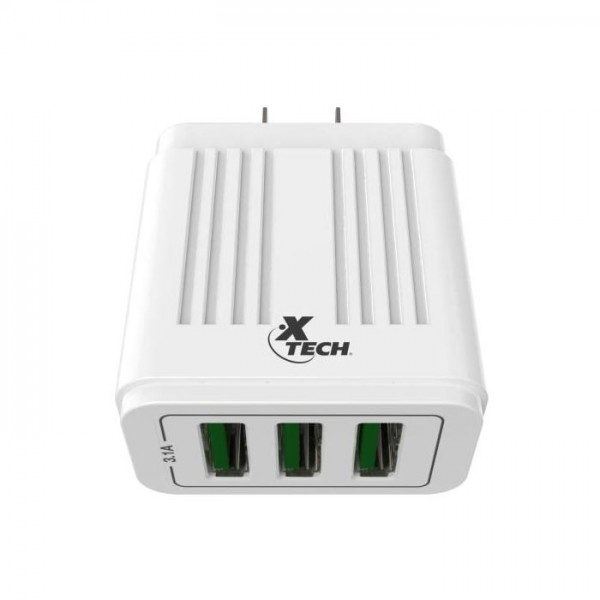 Conector de Corriente 3 USB 3.1A XTC203