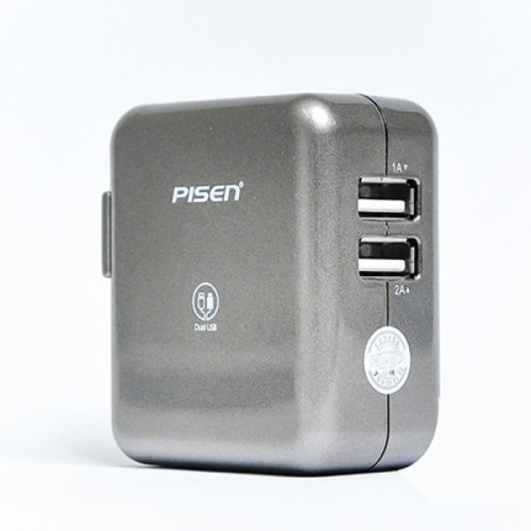Pisen Cargador USB 2A / 2 entradas USb