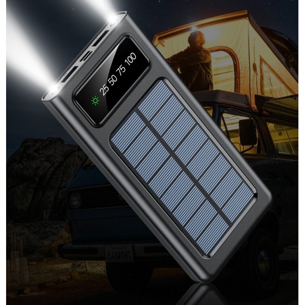 Bateria Cargador Power Bank Solar 10000 mAh FCC-331