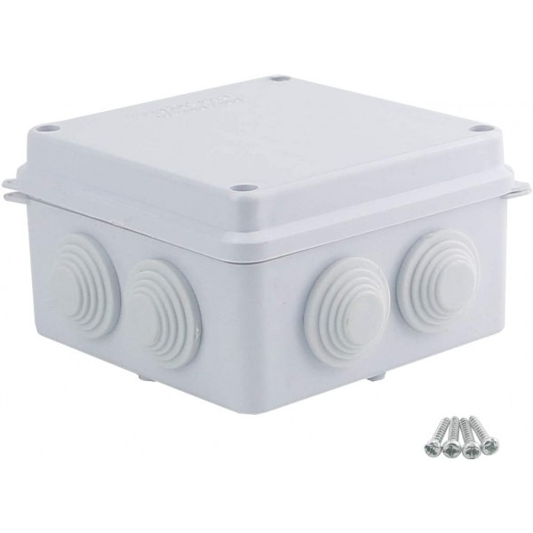 Caja de derivacion de plastico ABS IP65 resistente al agua 3.4