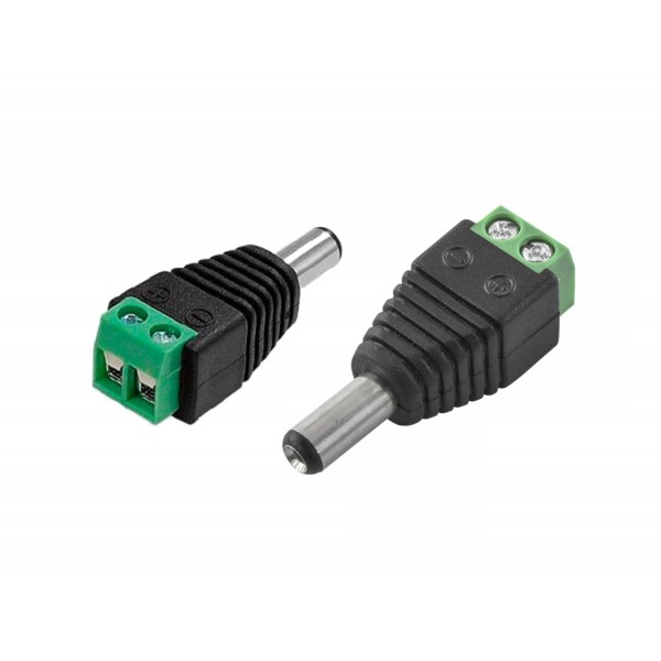 Conector de Corriente para Camara Macho