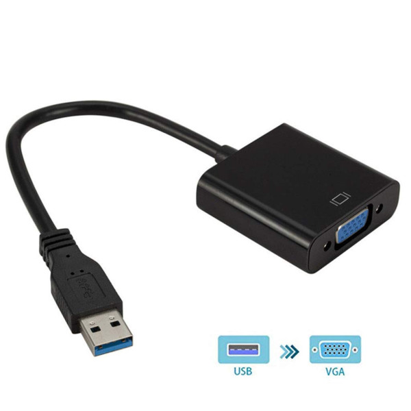 Cable USB 3.0 a VGA / Modelo: AD-CAB072