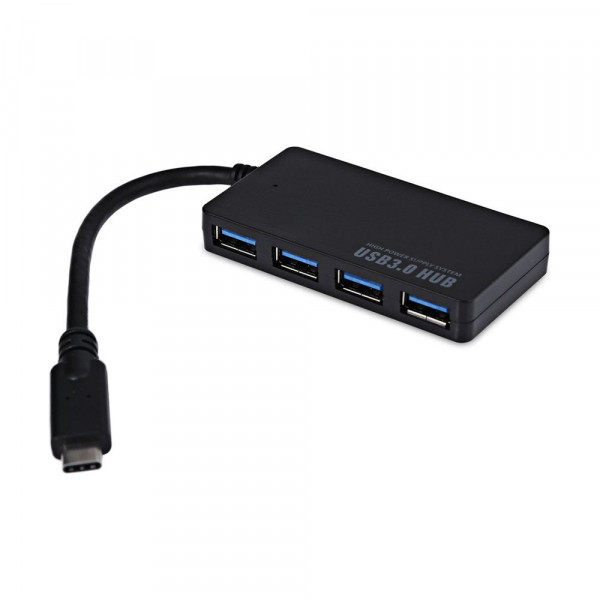 Hub USB 3.0  tipo C / 4 puertos 5Gbps