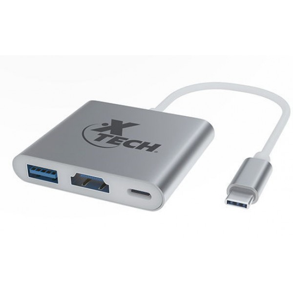 Adaptador Xtech XTC565  Tipo C a HDMI/ U...