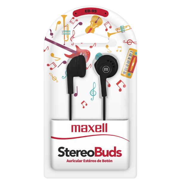 EB-95 Audifonos Maxell Stereo Buds
