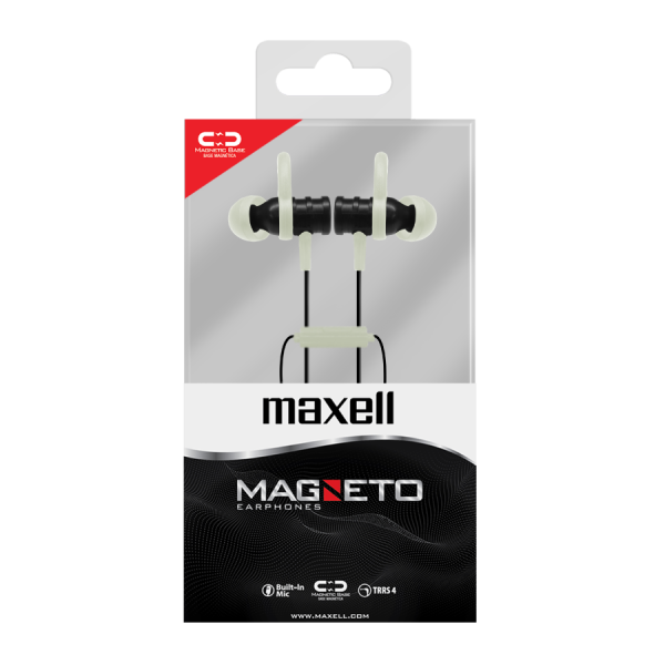 Audifonos Maxell Magnetic Deep Base / Modelo: MAG-11 / Magneto