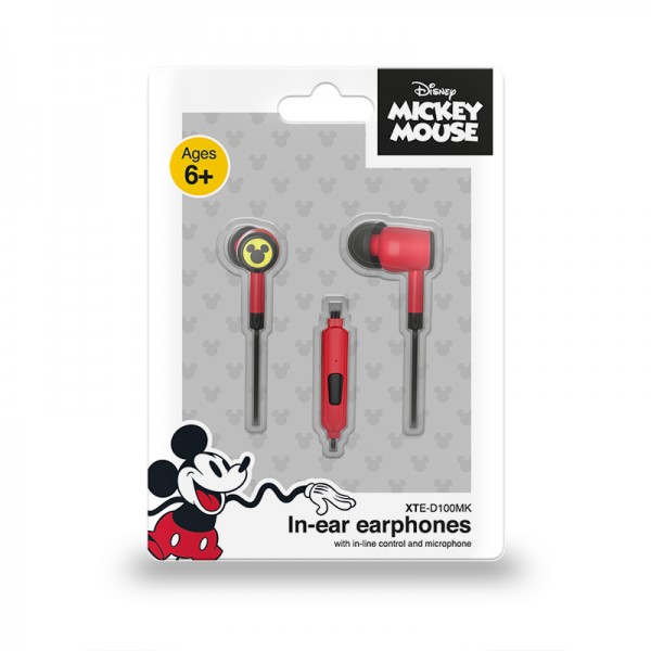 Audifonos Mickey Mouse XTTE-D100MK 3.5mm