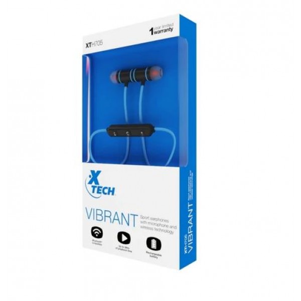 Audifonos Xtech XTH705 Vibrant bluetooth...