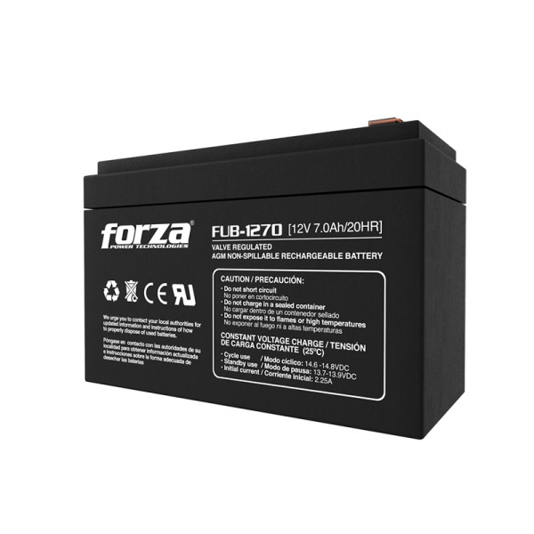 Bateria de UPS Forza Recargable 12V 7.0AH