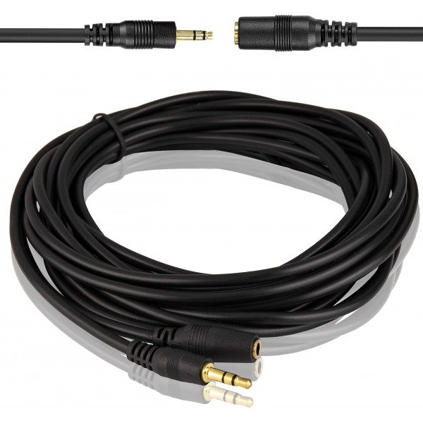 Cable de Audio Auxiliar Extensor 5M