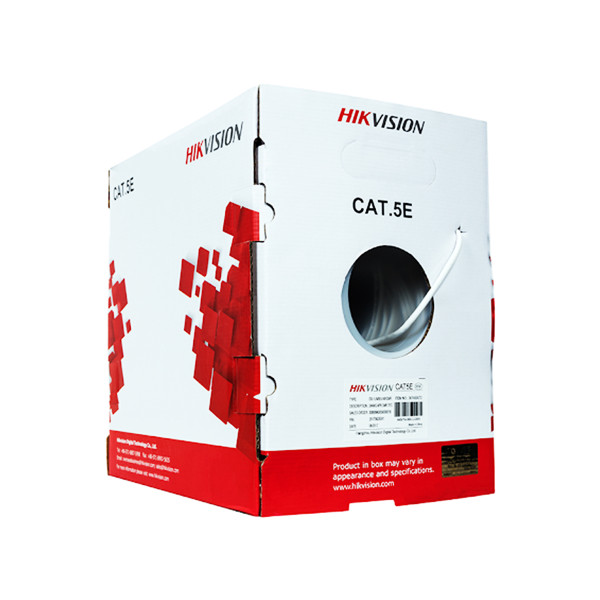 Caja De Cable UTP Exterior Hikvision Cat5e 1000 Pies DS-1LN5EO-UU/E