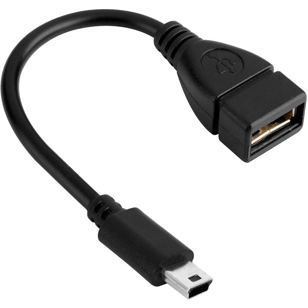Cable USB 2.0 Hembra a Mini USB 5 Pines / Modelo: DK-ADD07