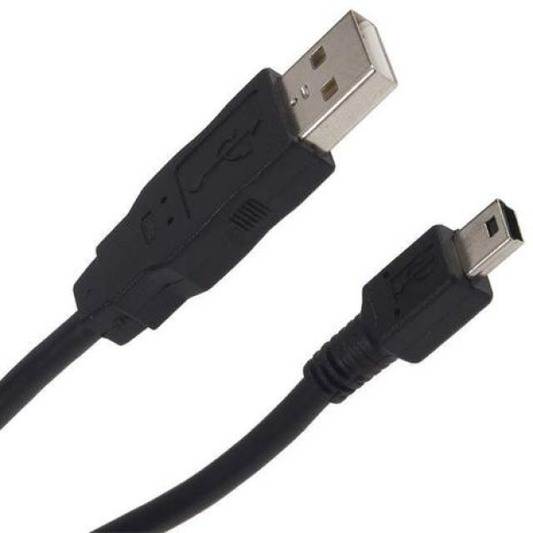 Cable Mini USB 2.0 Macho 1.5M 5 Pines ZO-03X-1.5 / con filtro