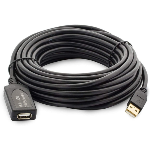 Cable Extensor USB 2.0 de 10M / Modelo: ZO-220X-10