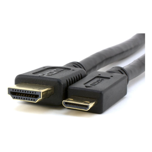 Cable Mini HDMI a HDMI sin malla 1.5M / Modelo: C-HDMN01