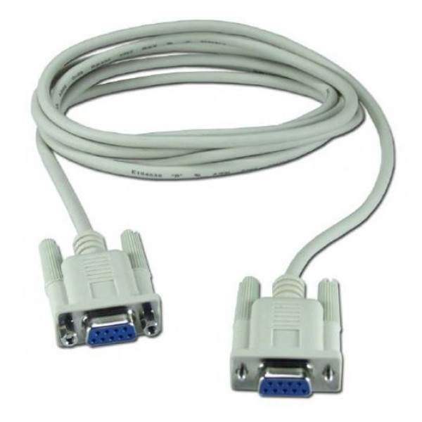 Cable Serial RS232 DB9 Hembra a Hembra/ Zoecan ZO-232-HH