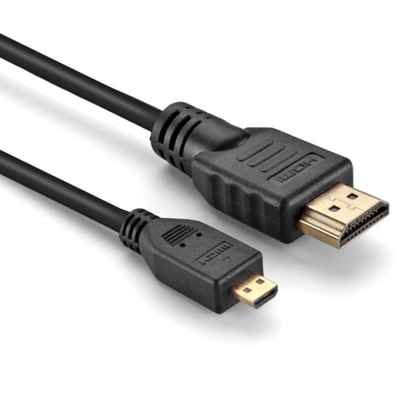 Cable Micro HDMI macho a HDMI macho / 6.5 pies / X0029BLB0H