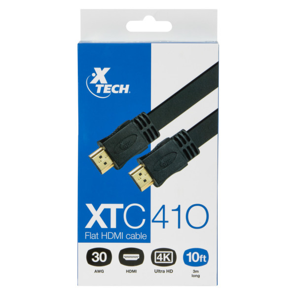 Flat Cable HDMI Xtech XTC410 3M 