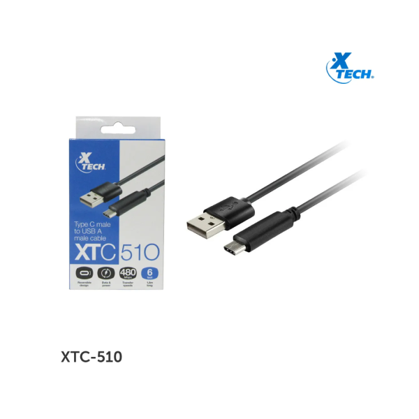 XTC510 Cable USB macho a tipo c macho Xt...