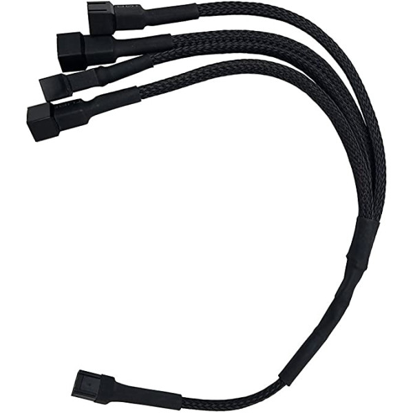 3 Pin Female to 4 x 3 Pin Cable Adapter