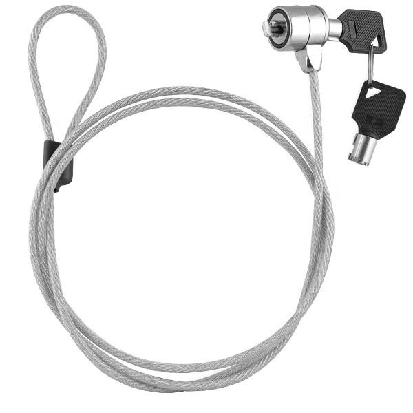 Cable de Seguridad Xtech con Llave para Laptops 1.8m / XTA111