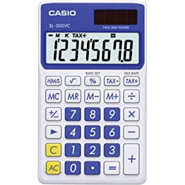 Calculadora Casio de Mesa SL-300VC Color