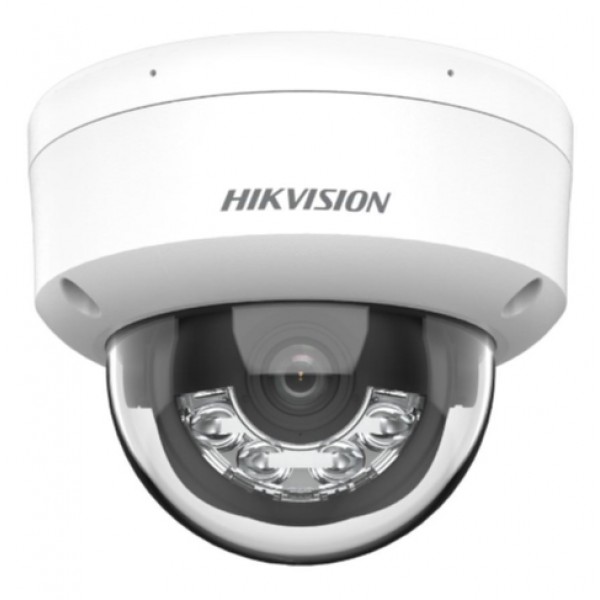 Camara de Vigilancia IP Hikvision DS-2CD1143G2-LIU / Domo /  4MP / Smart Hybrid Light / 2.8mm / IR 30mts / IP67 / IK08