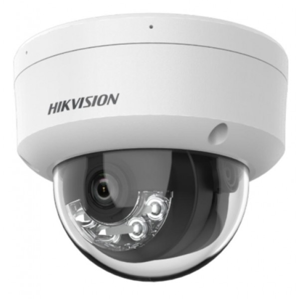 Camara de Vigilancia IP Hikvision DS-2CD1143G2-LIU / Domo /  4MP / Smart Hybrid Light / 2.8mm / IR 30mts / IP67 / IK08