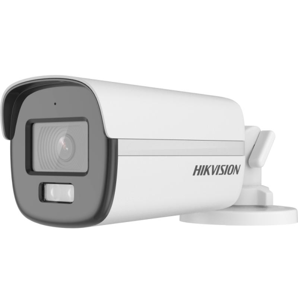 Camara de Vigilancia Hikvision DS-2CE12DF0T-FS Color Vu 2MP Bullet 2.8mm / Water resistant / 24/7 Color  dia y noche / 40m