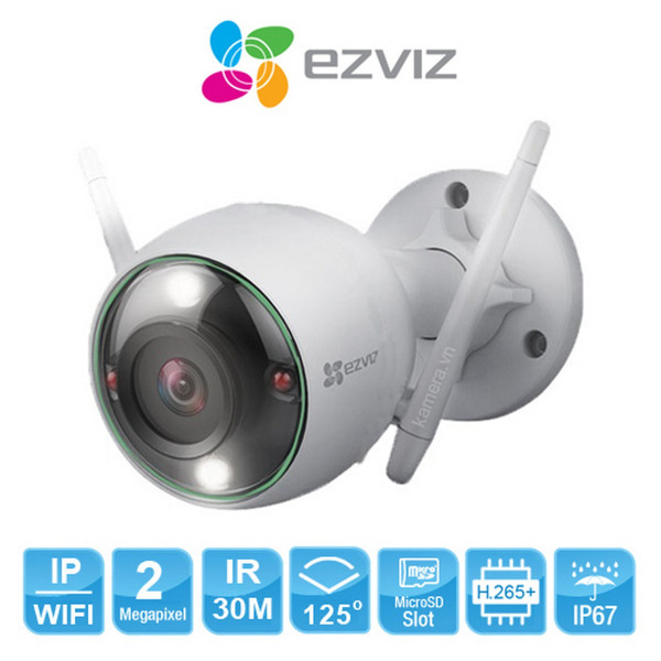 Camara IP EZVIZ C3N/ WiFi/ 1080p FHD/ Outdoor/ Audio/ MicroSD/ Vision Nocturna 30m