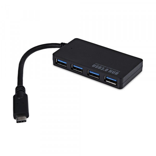 Hub USB 3.0 4 puertos 5Gbps Ultra Thin Tipo C