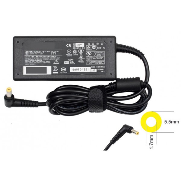 Cargador Zoecan para Acer 19V 3.42A 5.5*1.7mm / Modelo: MCL-94