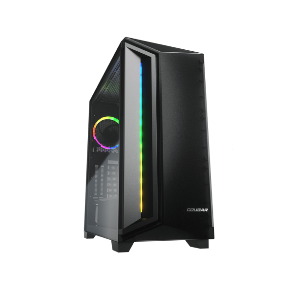 Case Cougar Darkblader X7 Black/ Mid Tower/ Dual 360mm Liquid/ 1 X Fan RGB/ Frontal RGB