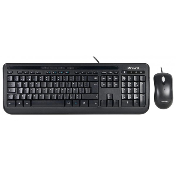 Combo de Teclado y Mouse Microsoft Wired...
