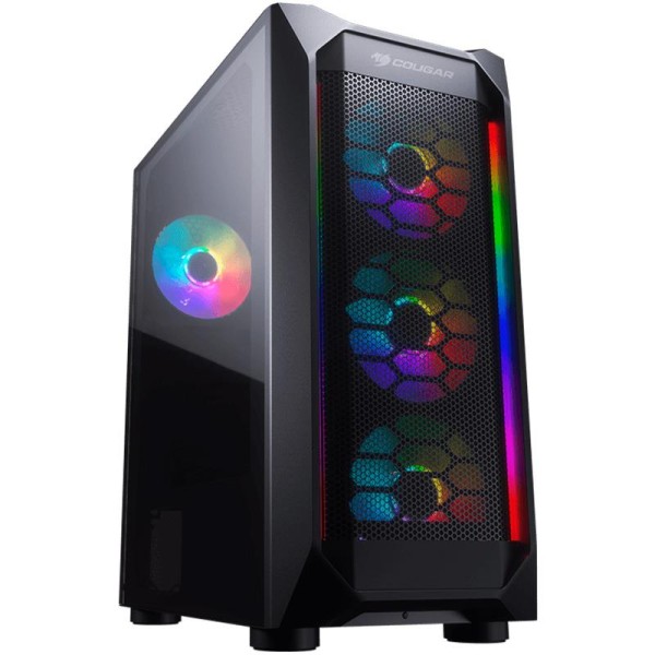 CPU Gaming Intel Core i5 12400F 2.5Ghz/ 16GB DDR4 RGB/ M.2 NVMe 1TB/ Video RTX 3050 8GB/ Case Cougar RGB 700Watt/ Q51751