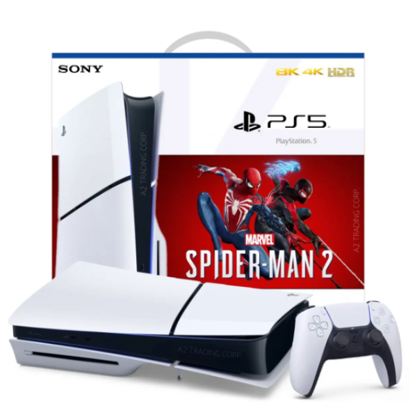 Consola Sony Playstation 5 Disk Edition 1TB 8K Spiderman 2 Bundle
