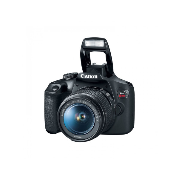 Camara fotografica Canon EOS Rebel T7 EF-S 18-55 IS II Kit / Zoom lens EF-S18-55mm f/3.5-5.6 III / strap / batttery charger