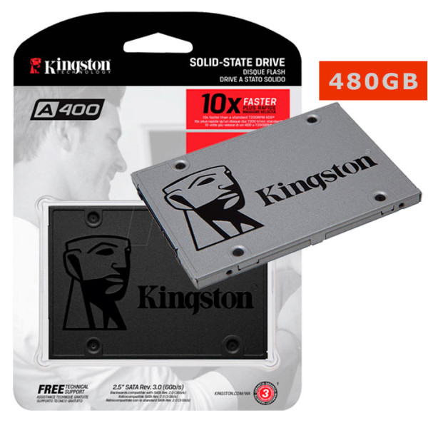 Disco Duro SSD HD Kingston 480GB 2.5 SAT...