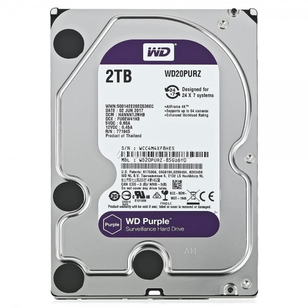 Disco Duro Western Digital SATA 2TB Surv...