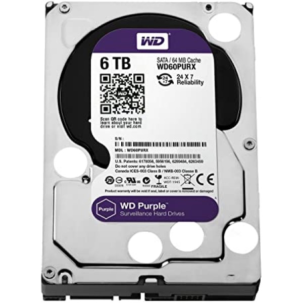 Disco Duro Western Digital SATA 6TB Surv...