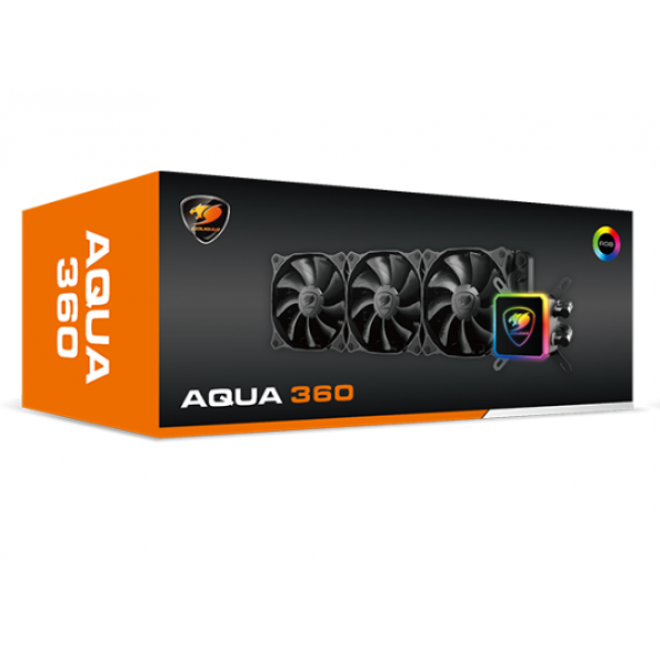 Cougar Aqua 360 / Sistema de Enfriamiento liquido 3XFAM RGB