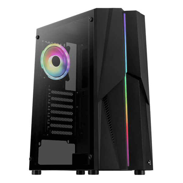 Case Aerocool MECHA-G-BK-V2 / ARGB FAN x...