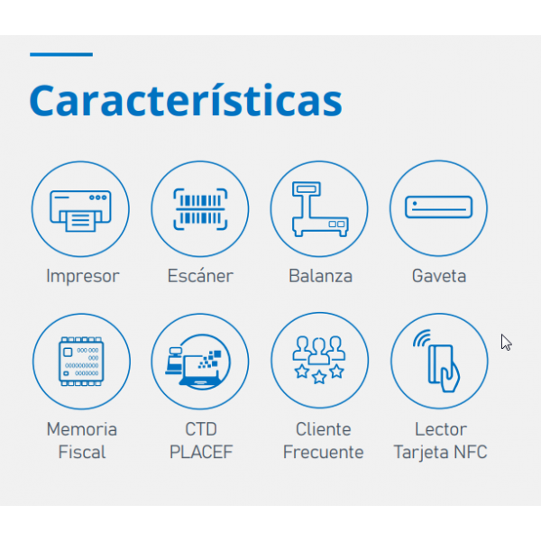 Caja Registradora Fiscal Devtech Smart DTP7 con Modulo de Transmision de Datos