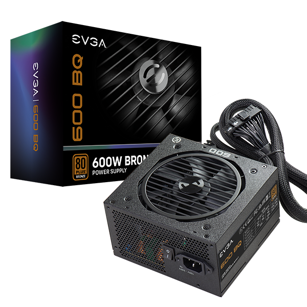 Fuente de Poder EVGA 600 BQ 80 Plus Bron...