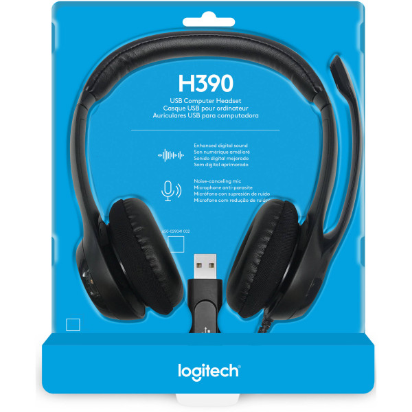 Headset Logitech USB H390