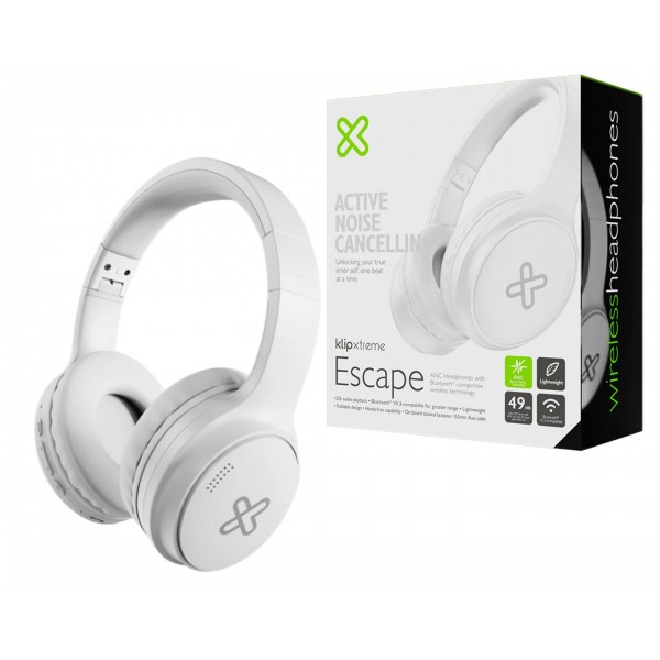 Headset Klip KNH-300 Bluetooth 5.3  / Cancelacion de Ruido / Entrada 3,5mm / Hasta 44 Hrs de Uso