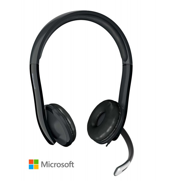 Headset Microsoft LifeChat LX-6000 para oficina / supresor de ruido / USB