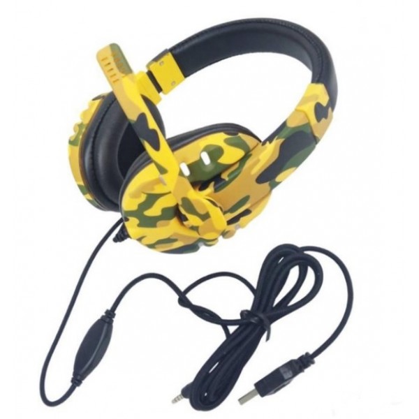 Headset gaming KR-GM603 RGB Light / Army...