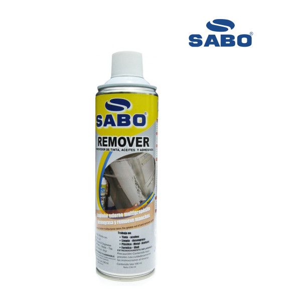 Sabo Remover / Removedor de tinta, aceites, goma  y adhesivos